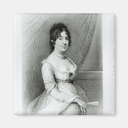 Frau James Madison, Dolley Payne, c.1804-55 Magnet (Vorne)