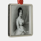Frau James Madison, Dolley Payne, c.1804-55 Silbernes Ornament (Rechts)