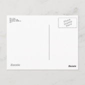 Frau Jones Postkarte (Rückseite)