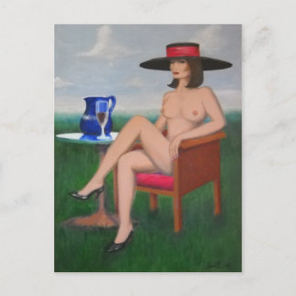 Frau Jones Postkarte