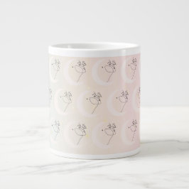 Frau Jumbo-Tasse