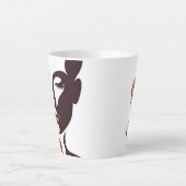 Frau Kaffee Milchtasse (Vorderseite)