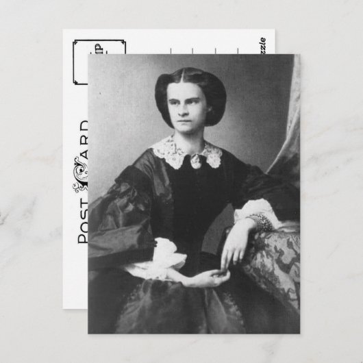 Frau Kaiserin Elisabeth Austria - Helene Postkarte (Vorne/Hinten)