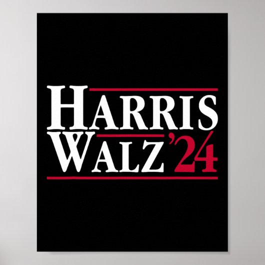 Frau Kamala Harris Tim Wheimer Vp Brat Poster (Vorne)