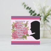 Frau Karte (Stehend Vorderseite)