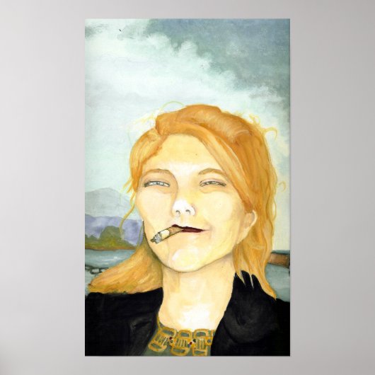 Frau Kelsey Poster (Vorne)