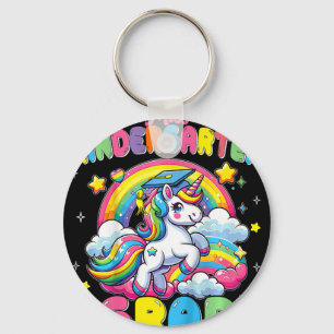 Frau Kindergarten Grad Unicorn Schlüsselanhänger