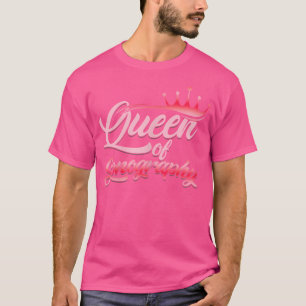 Frau Königin des Sonographen-Sonographen Ultrasoun T-Shirt