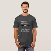 Frau Kravitz beobachtet Familie T-Shirt (Vorne ganz)