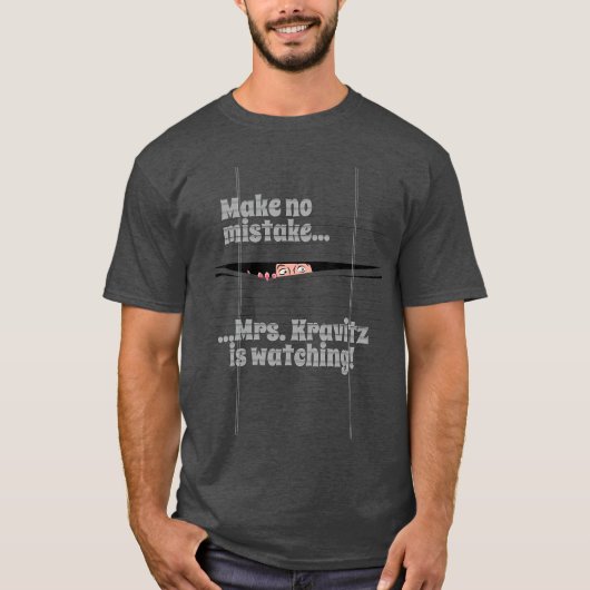 Frau Kravitz beobachtet Familie T-Shirt (Vorderseite)