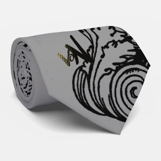 Frau Krawatte (Gerollt)