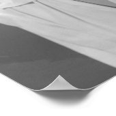 Frau lächeln poster (Ecke)