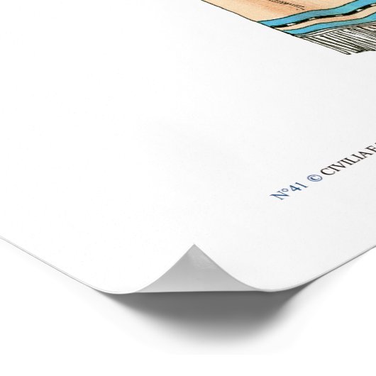 Frau Lakota Poster (Ecke)