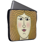 Frau Laptopschutzhülle (Vorne Rechts)