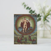 Frau Lat. 209 f.9v Venus, von "De Sphaera", c.1470 Postkarte (Stehend Vorderseite)