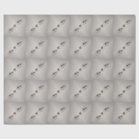 Frau Lesbian Pride Typografy Design Geschenkpapier (Flach)