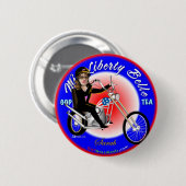 Frau Liberty Belle Button (Vorne & Hinten)