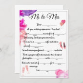 Frau Libs White Ankündigung (Vorne/Hinten)