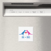 + Frau - Liebe Dinosaurier Magnet (In Situ (Geschirrspüler))