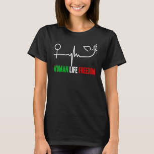 Frau Life Freedom Zan Zendegi Azadi Women Life for T-Shirt