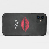 Frau Lips auf Tafel iPhone 5 Case-Mate Case-Mate iPhone Hülle (Rückseite (Horizontal))