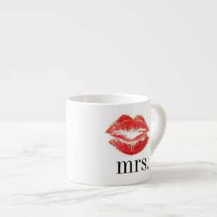 Frau Lipstick Lips: Espresso-Tasse Espressotasse