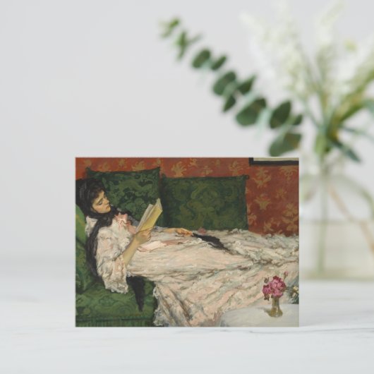 Frau Lisant | Rupert Bunny Postkarte (Stehend Vorderseite)