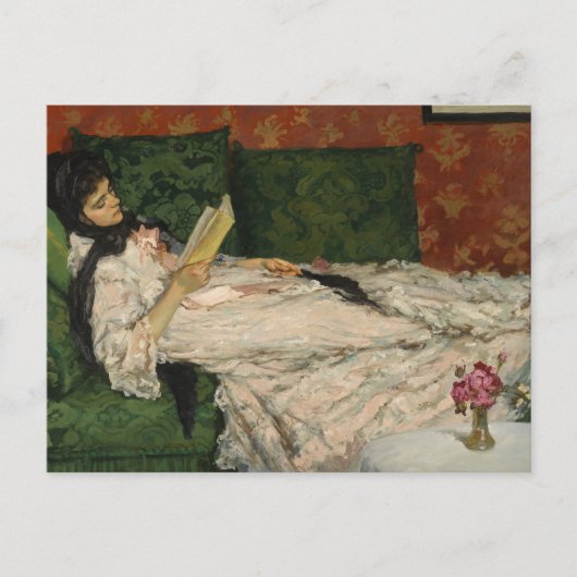 Frau Lisant | Rupert Bunny Postkarte (Vorderseite)