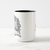 Frau Maltby Matrjoschka  Tasse (Zentrum)