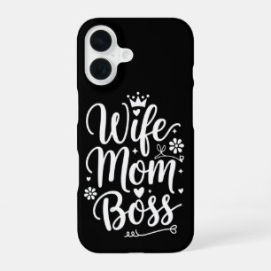 Frau Mama Chef Süßes Muttertagsgeschenk iPhone 16 Hülle