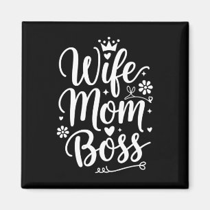 Frau Mama Chef Süßes Muttertagsgeschenk Magnet