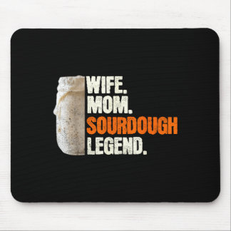 Frau Mama Sauerteig Legende Lustige Mutter Sauerte Mousepad