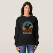 Frau Mamasaurus Rex Dinasaur Rex Mama Mother Sweatshirt (Vorne ganz)