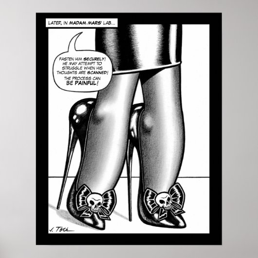 Frau Mars™/High Heels Poster (Vorne)