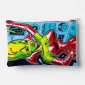 Frau Mars in der Labrador-Zubehörtasche Zubehörtasche (Rückseite)