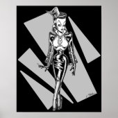 Frau Mars™/Schatten Poster (Vorne)