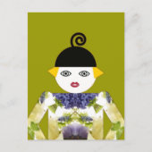 Frau Martzkin Blooming Postcard © 2012 M. Martz Postkarte (Vorderseite)