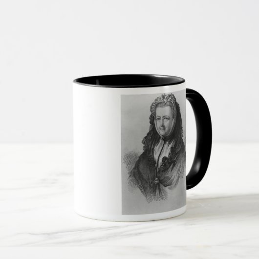 Frau Mary Delany Tasse (VorderseiteRechts)