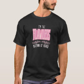 Frau Matron of Honour Flawless Matching Bachelor T-Shirt (Vorderseite)