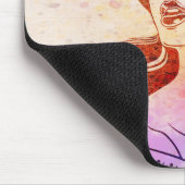 Frau Maus Pad Mousepad (Ecke)
