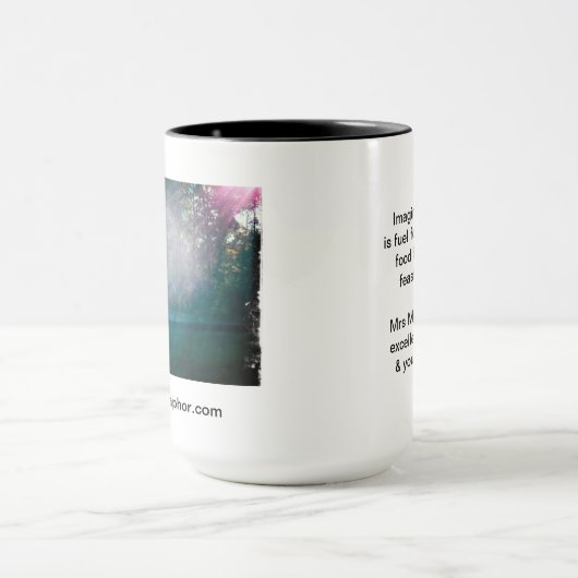 Frau Metaphor Signature Mug Tasse (Zentrum)