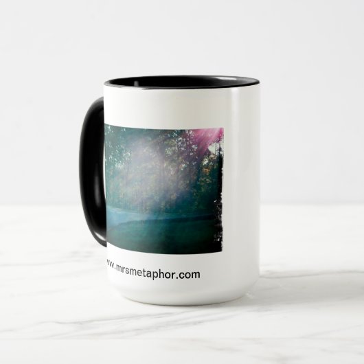 Frau Metaphor Signature Mug Tasse (Vorderseite Links)