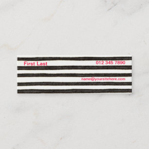 Frau Mini Visitenkarte