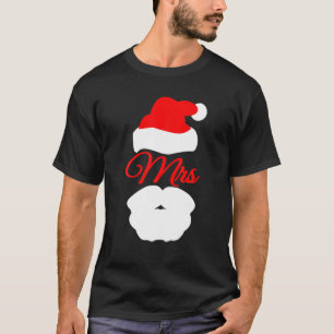 FRAU MISS CLAUS SANTA CLAUS NICHOLAS COSTUME FRAUE T-Shirt