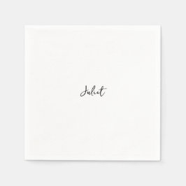 Frau Miss zu Hause zum beliebtesten Brautparty Serviette