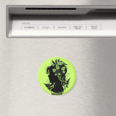 Frau mit Blätter und Reben Magnet (In Situ (Geschirrspüler))