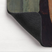 Frau mit blauen Augen, c.1918 Mousepad (Ecke)