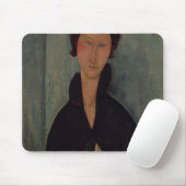 Frau mit blauen Augen, c.1918 Mousepad (Mit Mouse)