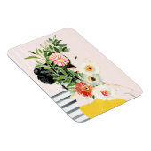 Frau mit Blume Magnet (Rechte Seite)