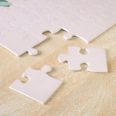 Frau mit Blume Puzzle (Seite)